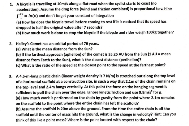 Solved Need Help In These Questions For Physics | Chegg.com