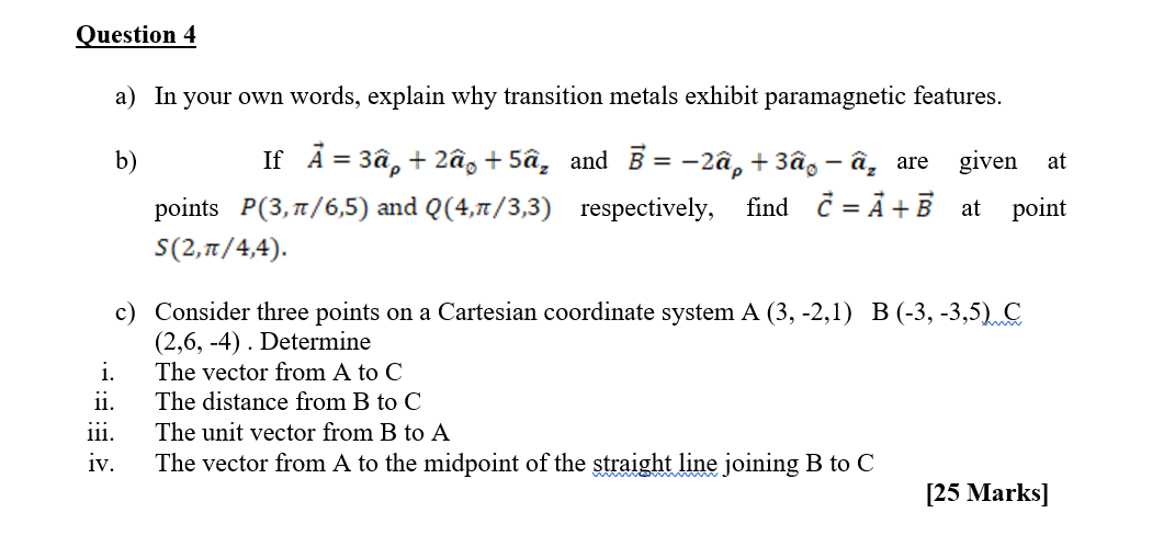 Solved Question 4 A In Your Own Words Explain Why Trans Chegg Com