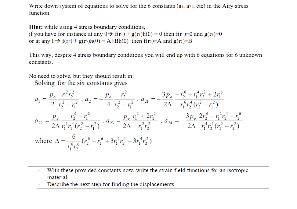 P4) Consider the annular ring loaded with a | Chegg.com