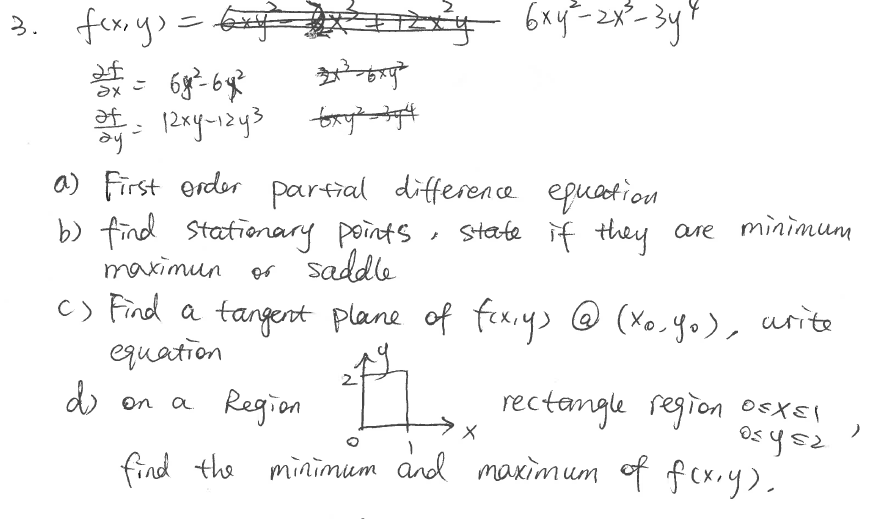 Solved Af 2x 3 Fex Y X 22 6x4 2x 3y Z 68 69 Org Af Chegg Com