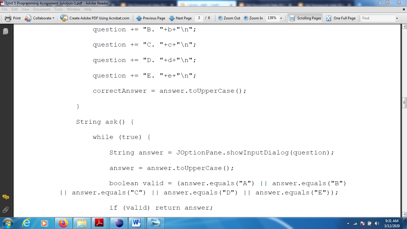 HERE IS THE CODE FOR QUESTION, | Chegg.com