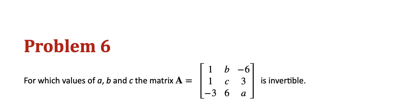 Solved For which values of \\( a, b \\) and \\( c \\) the | Chegg.com