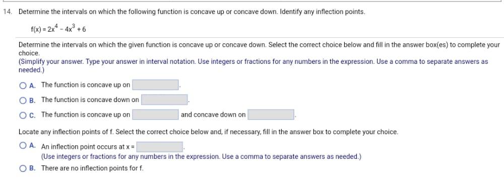 Solved 4. Determine the intervals on which the following | Chegg.com