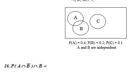Solved A с B P(A)=0.4; P(B) = 0.2; P(C) = 0.1 A and B are | Chegg.com