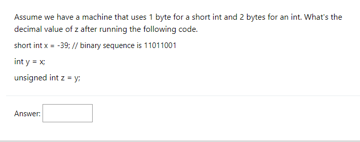 1 byte outlet decimal