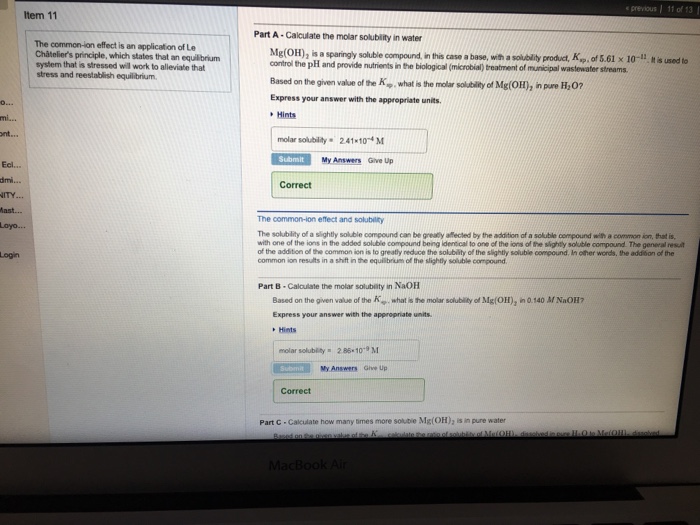 Solved e previous 11 of 13 I ne Part CCalculate how many