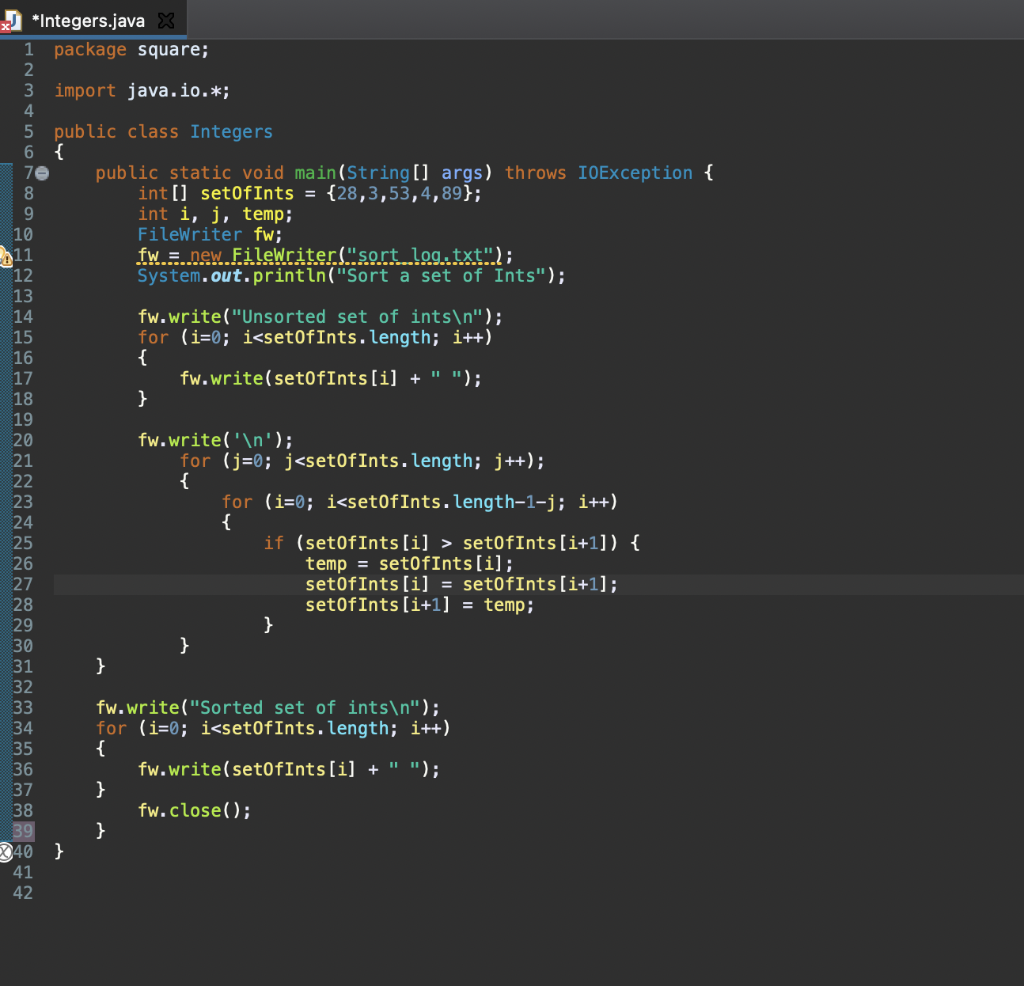 Solved I must design code to return an unordered set of | Chegg.com