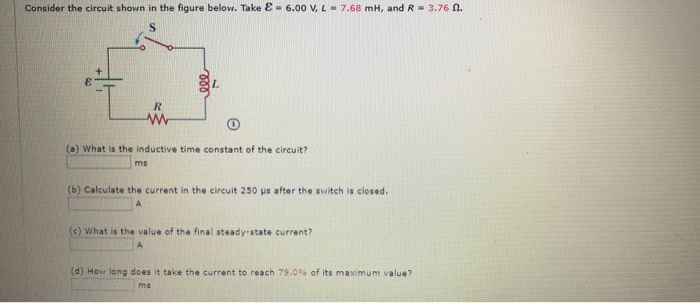 Solved Consider the circuit shown in the figure below. Take | Chegg.com