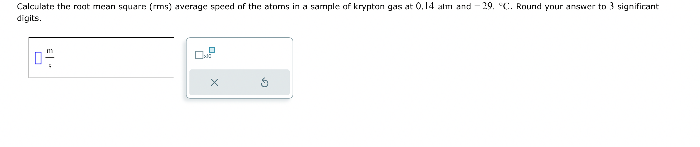 Solved Calculate The Root Mean Square (rms) ﻿average Speed | Chegg.com