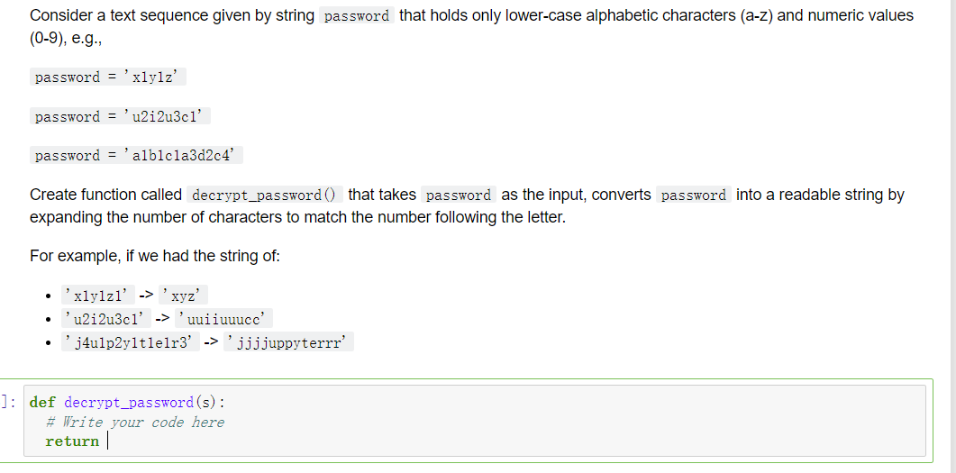 Solved Consider a text sequence given by string password | Chegg.com