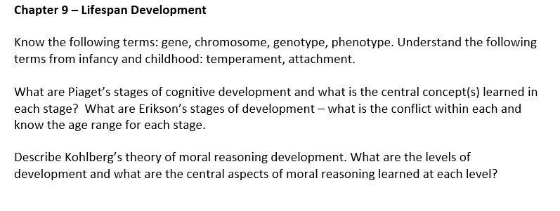 chapter 9 intellectual development of infants