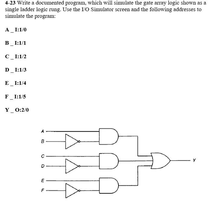 Solved 4-23 Write a documented program, which will simulate | Chegg.com