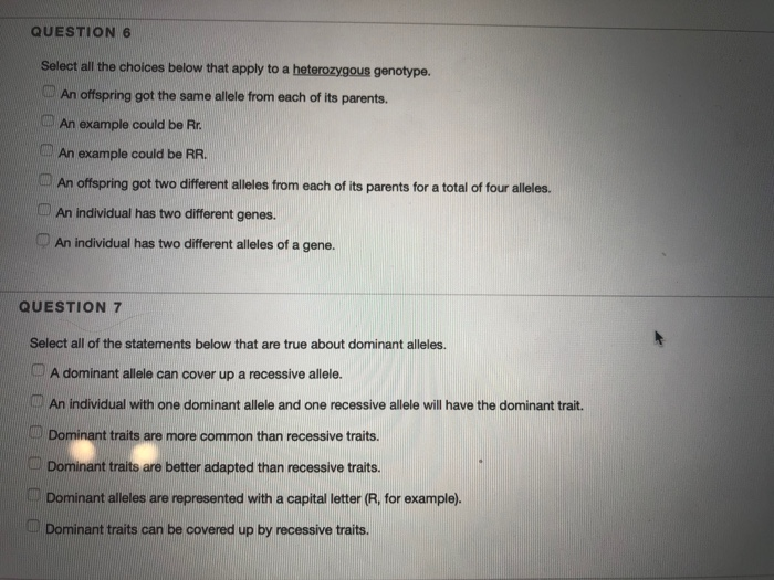 What Does It Mean If There Are Two Different Alleles For A Trait