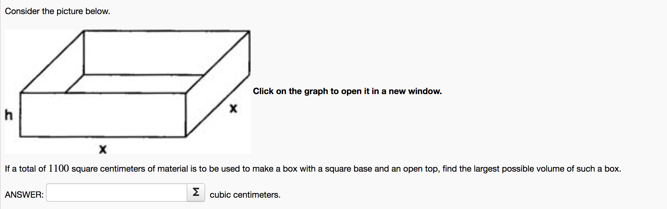 Solved Consider the picture below. Click on the graph to | Chegg.com