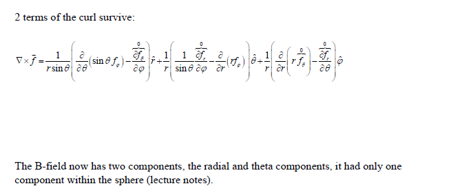 Solved Problem 1. What is the vector potential of a sphere | Chegg.com