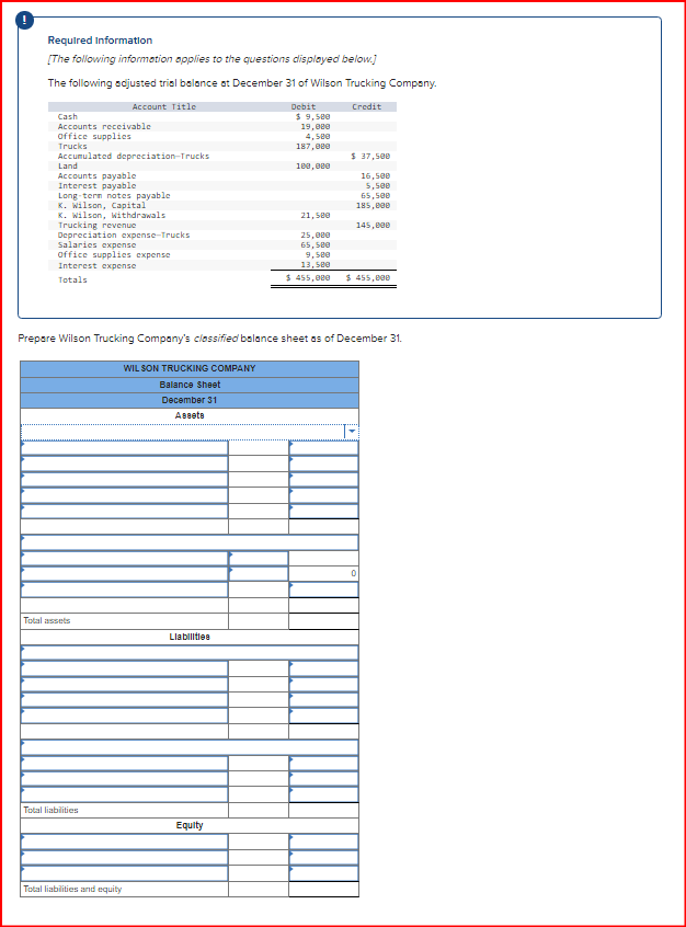 Solved Credit Required Information [The following | Chegg.com