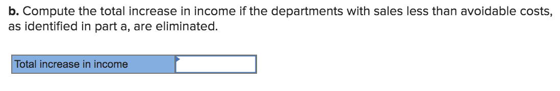 Solved b. Compute the total increase in income if the | Chegg.com