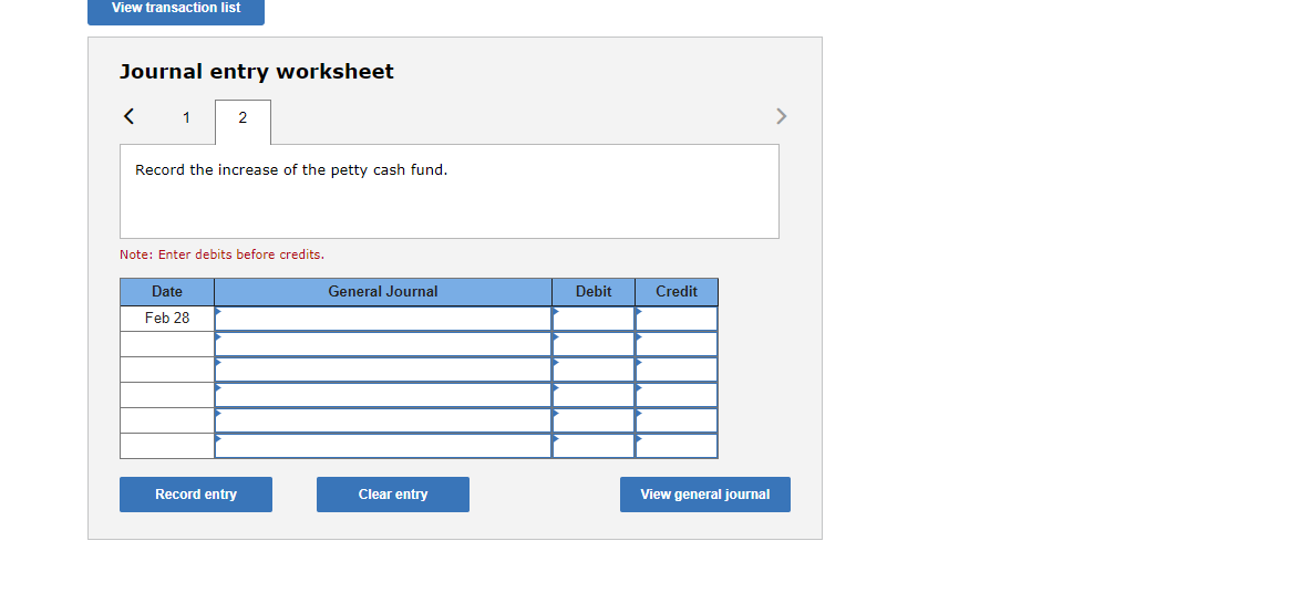 Problem 6-3A Establishing, reimbursing, and | Chegg.com
