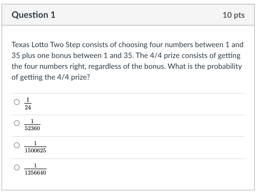 Two step lotto sale numbers