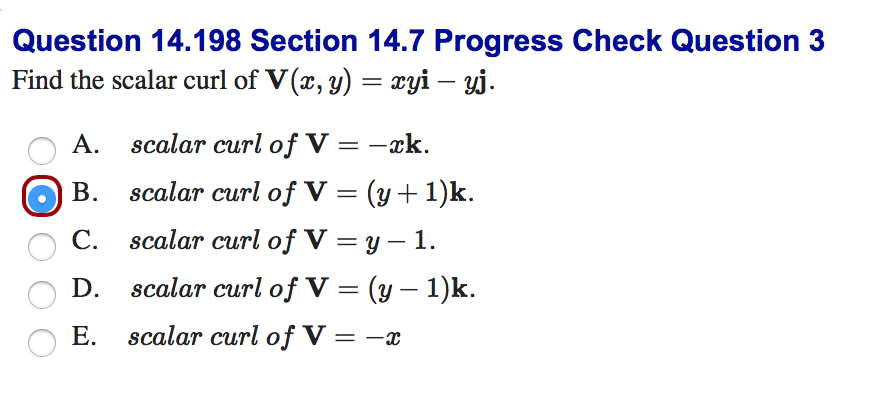 Solved Question 14 198 Section 14 7 Progress Check Question Chegg Com
