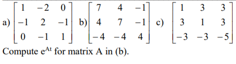 Solved 3) Find the model matrix and Jordan form of the | Chegg.com
