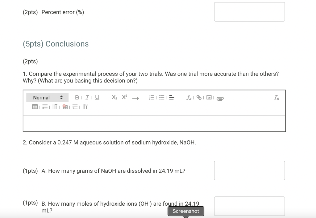 Solved Calculations for the titration of vineaar with NaOH | Chegg.com