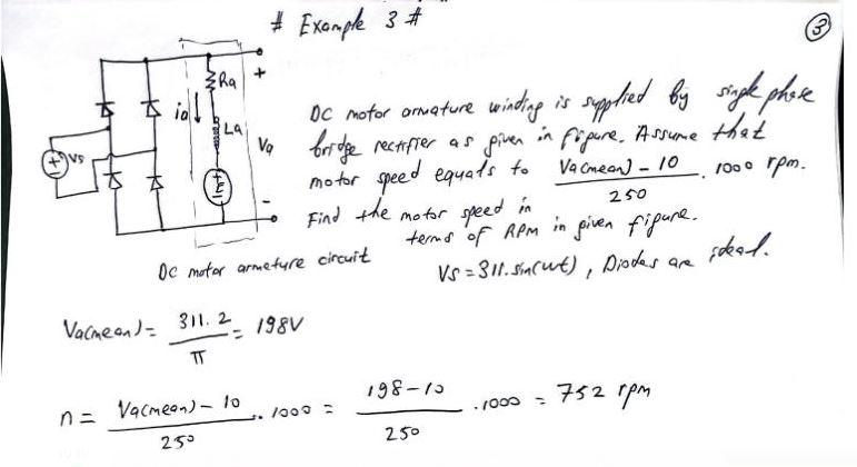 Solved the single phase # Example 13 # # The some oc mo for | Chegg.com