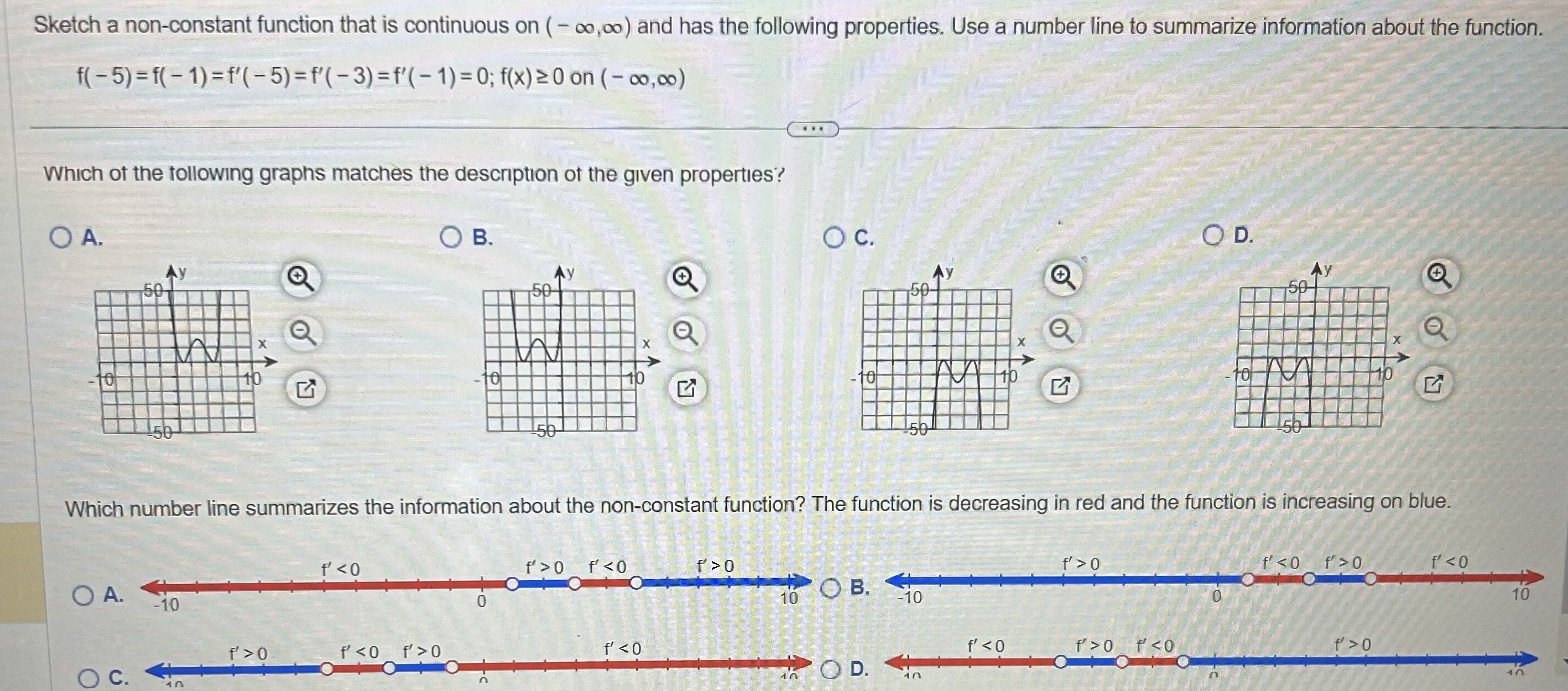 Solved Sketch a non-constant function that is continuous on | Chegg.com