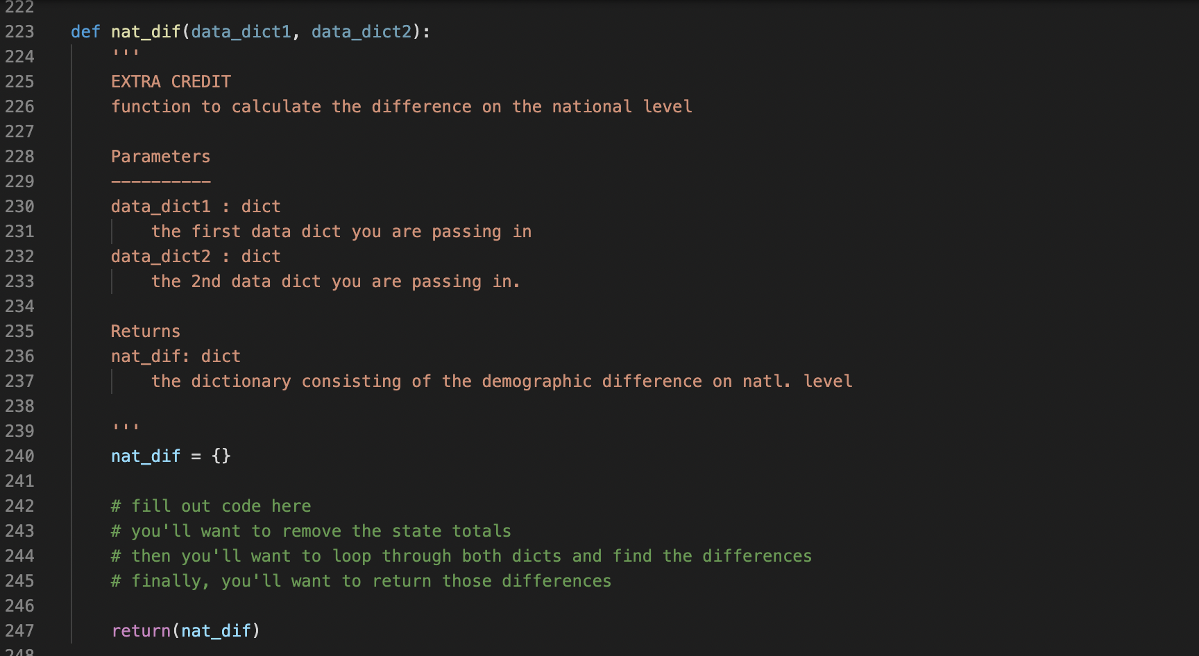 The starter code is below in python. Open in computer | Chegg.com