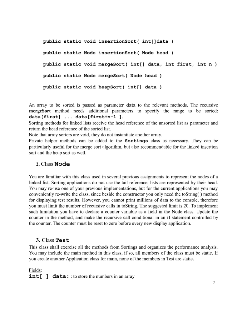 The Problem The programming problem in this project | Chegg.com