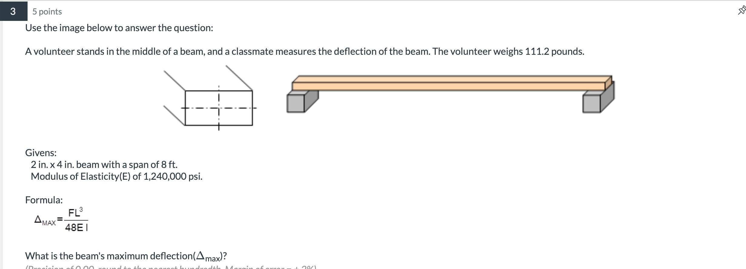 Solved 5 points Use the image below to answer the question: | Chegg.com
