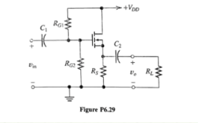 Solved Consider the source follower shown in Figure | Chegg.com