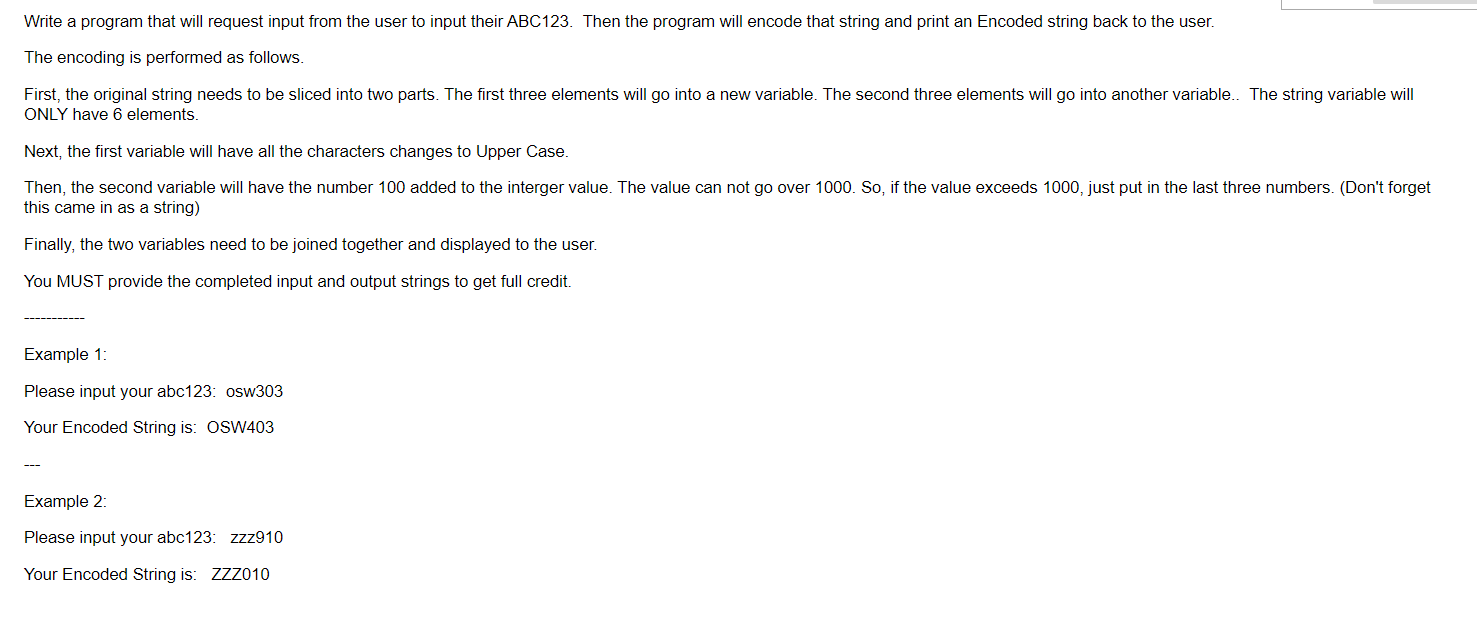 Solved Please give code in python only and able to copy and | Chegg.com
