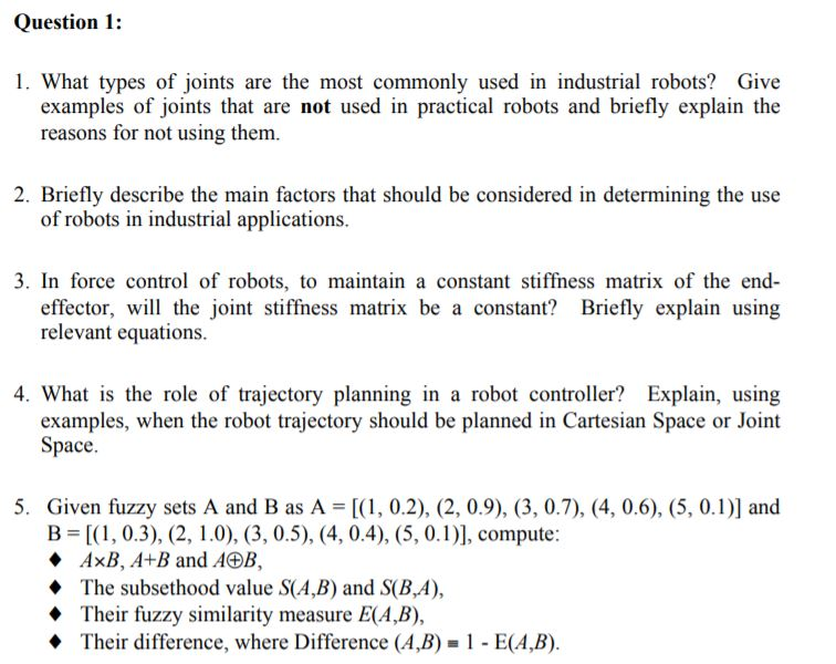 different types of robot controllers