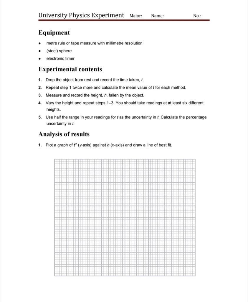 answer experiment physics form 5