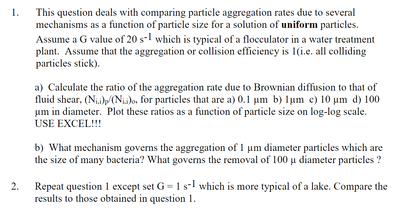This question deals with comparing particle | Chegg.com