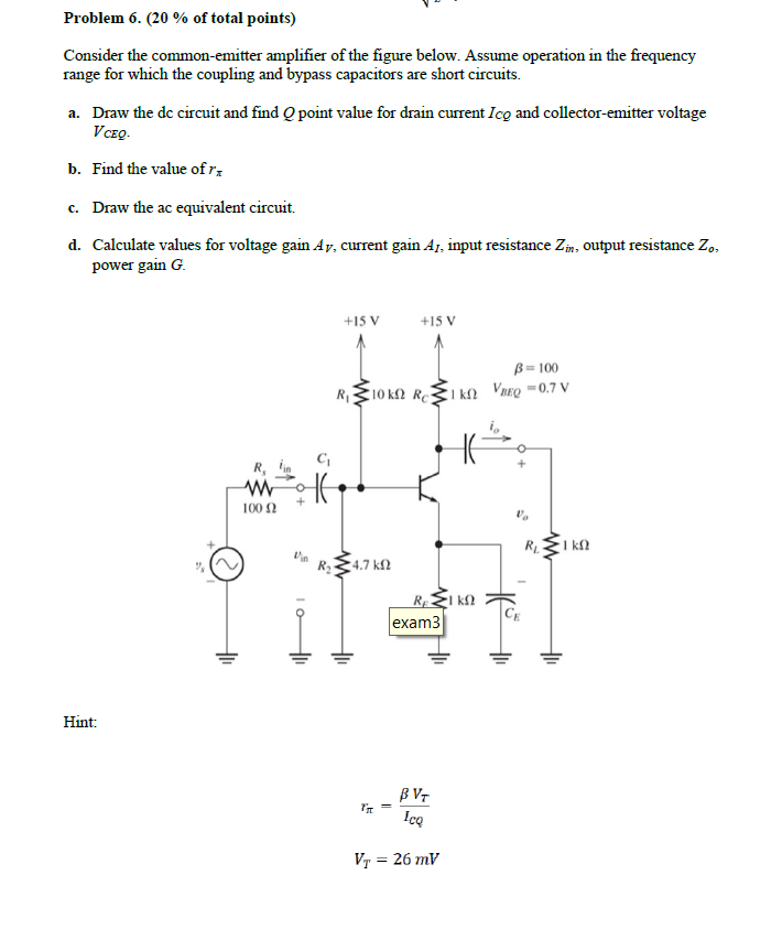 Solved Problem 6 20 Of Total Points Consider The Chegg