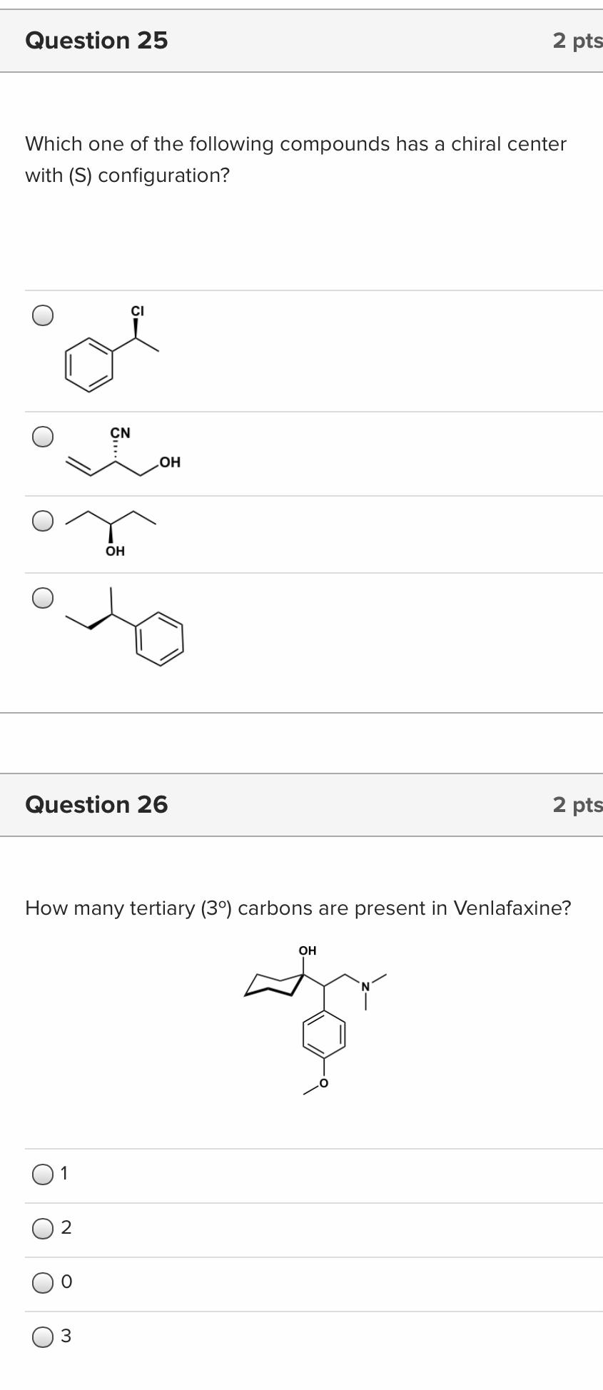 Solved Question 23 2 pts Which of the following reagent | Chegg.com