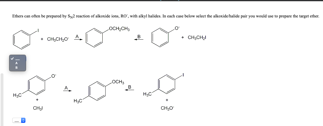 Solved Ethers Can Often Be Prepared By Sy2 Reaction Of