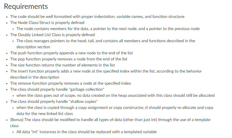 Solved Part I - The Essentials You will create a class to | Chegg.com