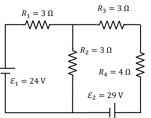 Solved Find the direction and value of the current in each | Chegg.com