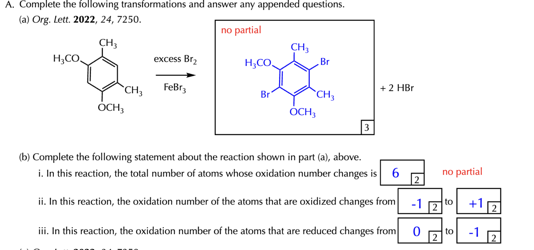 Solved A. Complete The Following Transformations And Answer | Chegg.com