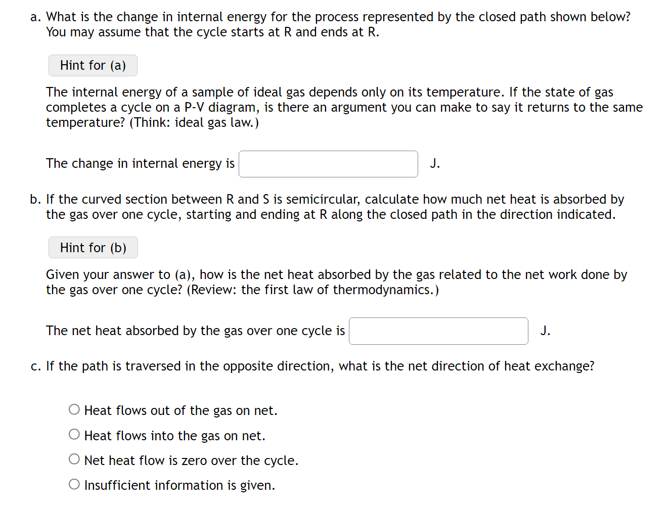 Solved The Figure Below Illustrates A Thermodynamic Process | Chegg.com