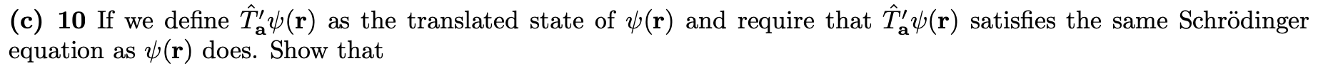 Solved Ex.1 Magnetic translation operator Consider an | Chegg.com