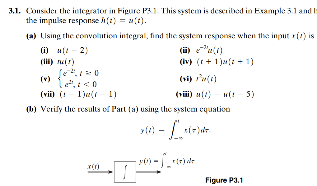 Solved 1. Consider the integrator in Figure P3.1. This | Chegg.com