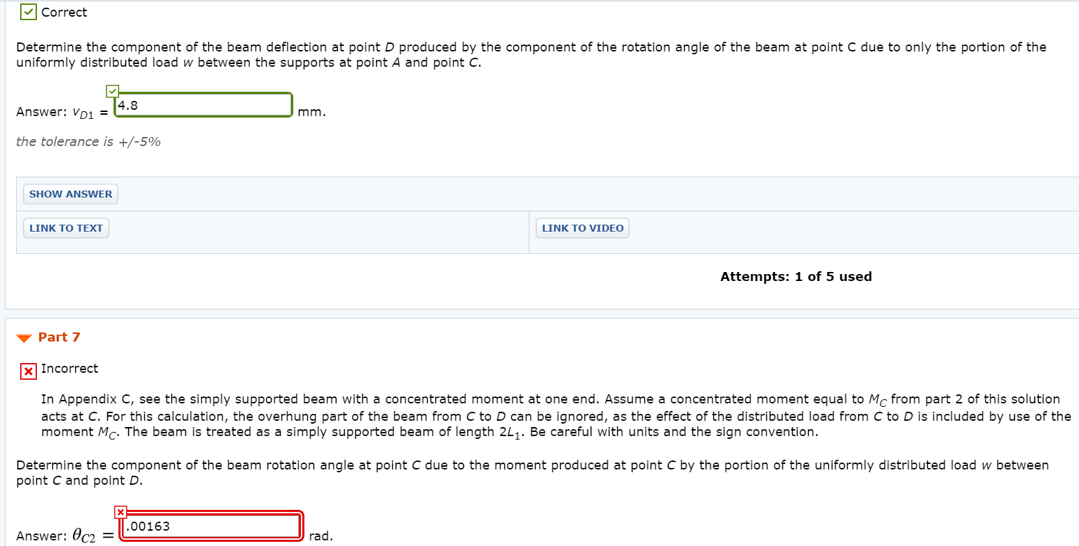 Solved Part 1 x Incorrect In Appendix C, see the simply | Chegg.com