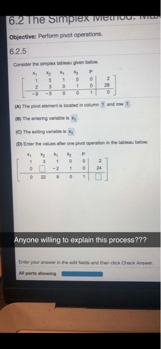 Solved Objective: Perform pivot operations. 6.2.5 Consider | Chegg.com