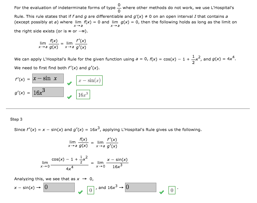 Solved Find The Limit Use L Hospital S Rule Where Chegg Com