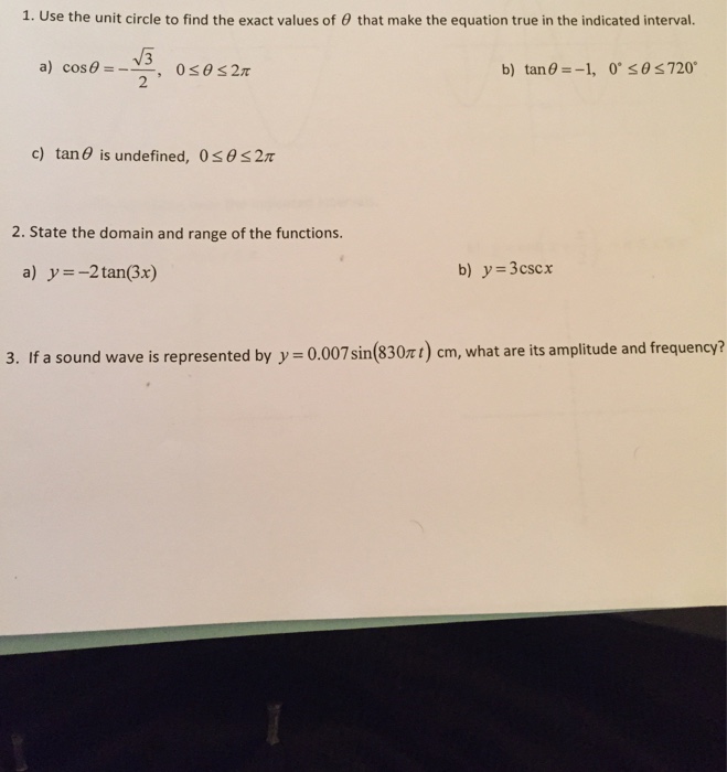 Why Do We Use The Unit Circle