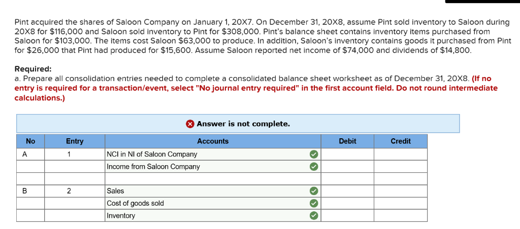 Solved ENTRY A- Record The Basic Consolidation Entry | Chegg.com